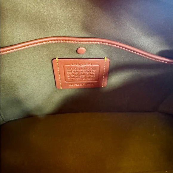 Coach Olive Green Bag with Dinosaur Design - Picture 8 of 13